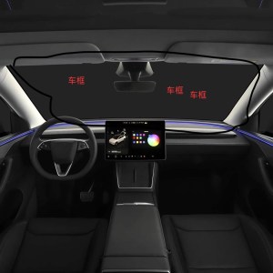 Tesla Model Y Front Windshield Sunshade
